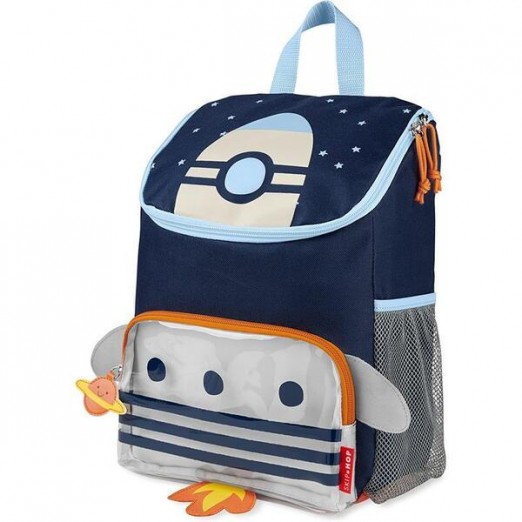 Mochila Infantil Escolar Para Menino Tema Espaço Skip Hop Azul