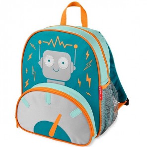 Mochila Infantil Robô Azul Skip Hop