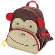 Mochila Infantil Para Menino Zoo Macaco Marrom Skip Hop