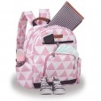 Mochila Infantil Maternidade Noah Manhattan Masterbag Rosa