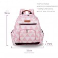 Mochila Infantil Maternidade Noah Manhattan Masterbag Rosa