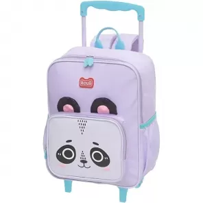 Mochila de Rodinha Infantil Filhote Panda Kouii