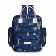 Mochila Infantil Maternidade Urban Astronauta Azul Masterbag