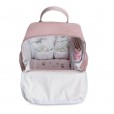 Mochila Urban Flora Rose Bolsa Maternidade Bebê Masterbag