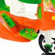 Triciclo Infantil Moto Duo Laranja Calesita De 1 à 3 Anos