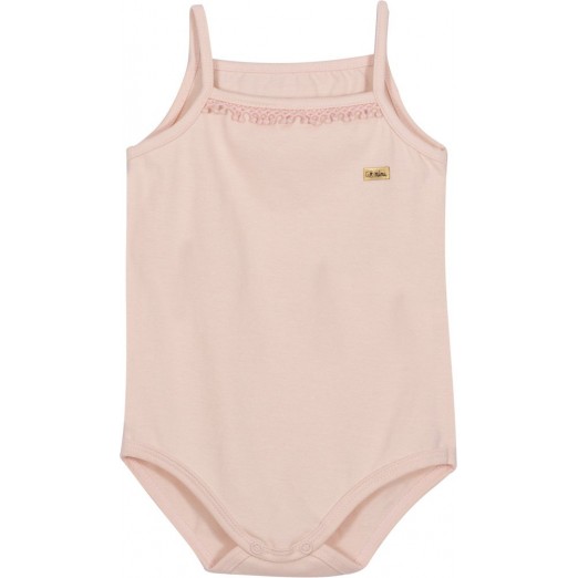 Body Bebê Feminino Rosa Bailarina G Nini E Bambini