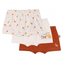 Kit Cueca Infantil 3 Cores Nini E Bambini M