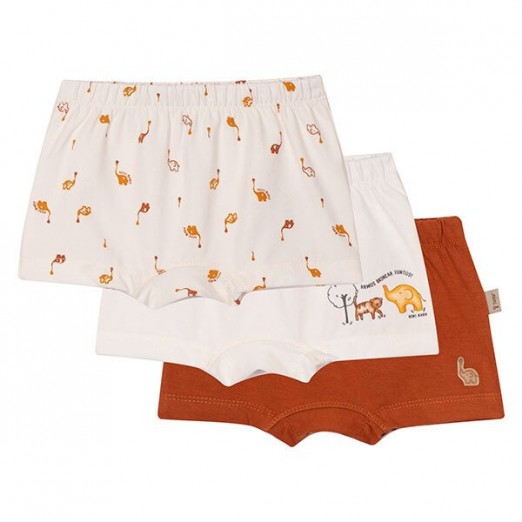 Kit Cueca Infantil Com 3 Unidades Nini E Bambini Tam M