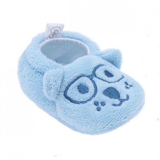 Pantufa Infantil Tamanho Único Masculino Azul Claro Pimpolho