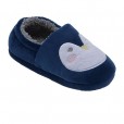 Pantufa Infantil Tamanho 32 E 33 Masculino Azul Escuro Pimpolho