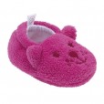 Pantufa Infantil Tamanho Único Feminino Rosa Escuro Pimpolho