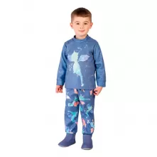 Pijama Infantil Dragão 3 Anos Dedeka