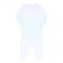 Pijama Thermo Dry Infantil Branco 8 Anos Dedeka