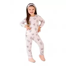 Pijama Infantil Modal Panda 8 Anos Dedeka