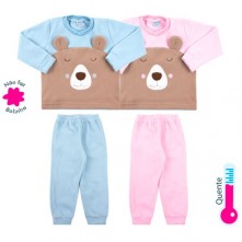 Pijama Infantil Azul Rosebud 08 A