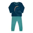 Pijama Infantil Modal Azul Marinho 2 Anos Dedeka