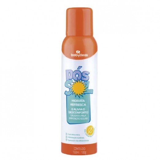 Pós Sol Infantil Aerossol 150ML Babydeas