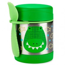 Pote Térmico Infantil Crocodilo Skip Hop Verde