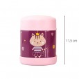 Pote Térmico Infantil Feminino Para Alimentos Gata Milky Rosa Clingo 330Ml