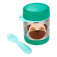 Pote Térmico Infantil Para Alimentos Com Talher Cachorro Pug Skip Hop