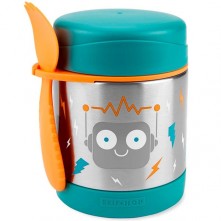 Pote Térmico Infantil Robô Skip Hop Azul