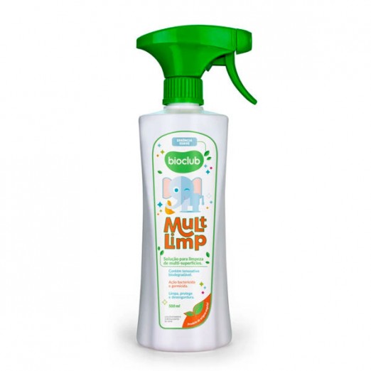 Spray para limpeza de superfícies bioclub