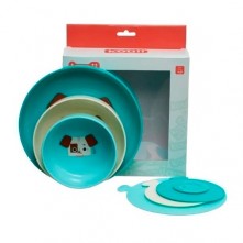 Kit Pratos Infantil Filhote Cachorro Kouii