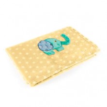 Manta Para Bebê Amarelo Elefante Baby Pil