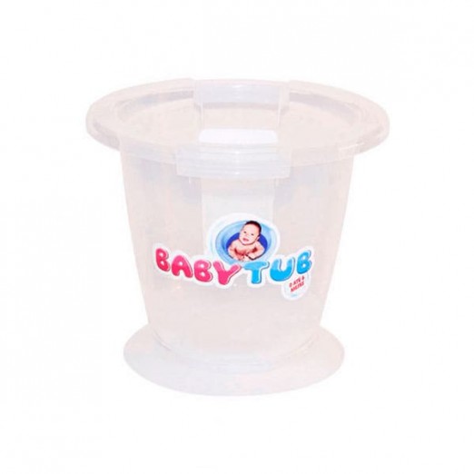 BabyTub Ofurô Bebê 0 a 6 Meses Transparente