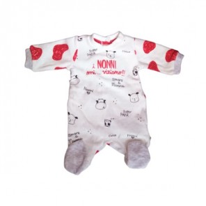 Macacão Infantil Plush Nonni 12 Meses Chicco