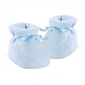 Pantufa azul ceu bebê p dedeka