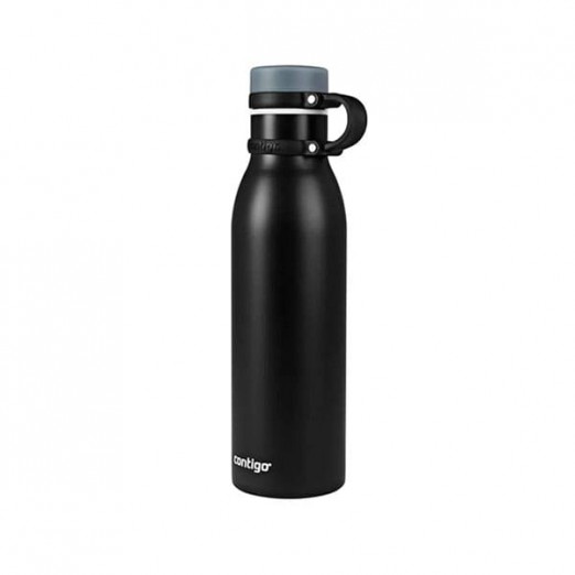 Garrafa Térmica Inox Lisa Matterhorn Couture Matte Black 591ML Contigo