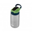 Garrafa Térmica Inox Com Bico Infantil Autospout Verde 384ml