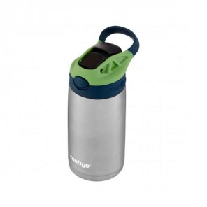 Garrafa Térmica Infantil Autospout Verde 384ml Contigo