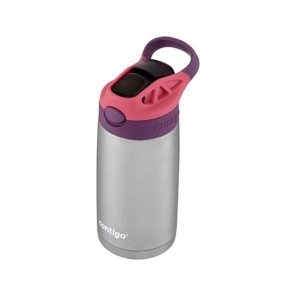 Garrafa Térmica Infantil Autospout Rosa 384ML Contigo