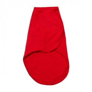 Cueiro swaddle tricô vermelho mami