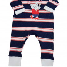 Macacao Tamanho M Baseball Baby Fashion