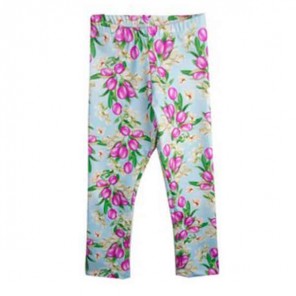 Legging eco kids flores - 0 a 12m