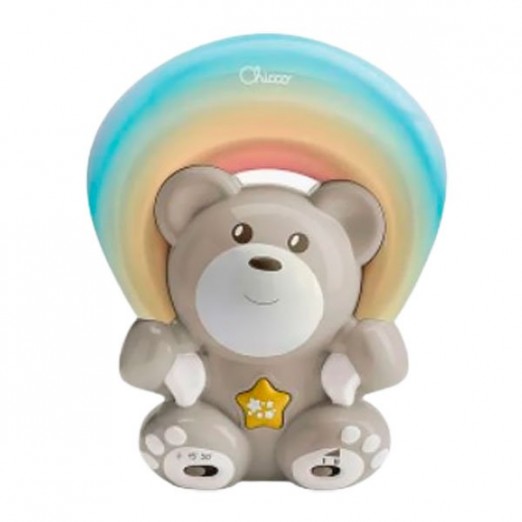 Projetor de Luz Infantil Bebê Urso Neutro Chicco