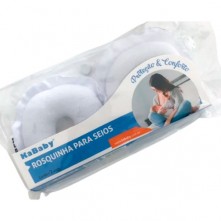 Protetor Rosquinha Para Seios Branco Kababy