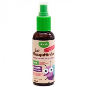 Repelente Infantil Natural 120ml Sai Mosquito BioClub