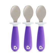 Conjunto de Colheres de Inox Roxo munchkin