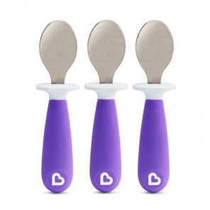 Conjunto de Colheres de Inox Roxo munchkin