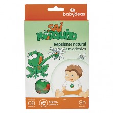 Repelente Infantil Adesivos Sai Mosquito Babydeas