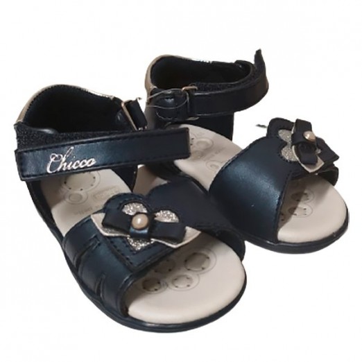 Sandalia Para Bebês Grazia Azul Marinho N° 19 Chicco