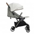 Carrinho Para Bebê Travel System Tourist Signature Oyster Cinza e Bebê Conforto Gemm Cinza Ramble Joie