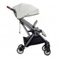 Carrinho Para Bebê Travel System Tourist Signature Oyster Cinza e Bebê Conforto Gemm Cinza Ramble Joie