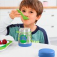 Pote Térmico Infantil Para Alimentos Com Talher Dinossauro Skip Hop