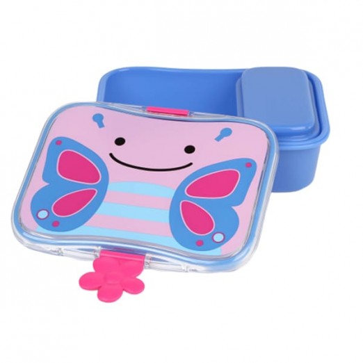 Kit Lanche Infantil Com Divisória Borboleta Skip Hop