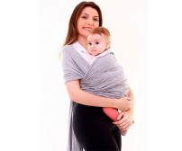 Sling Wrap Cinza Mescla Kababy +3M